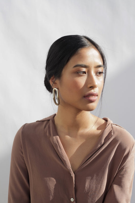 CANTADORA EARRINGS Beige