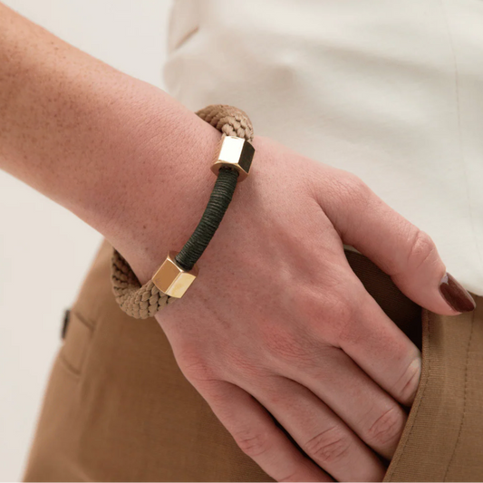 ARUBA BRACELET Beige Olive